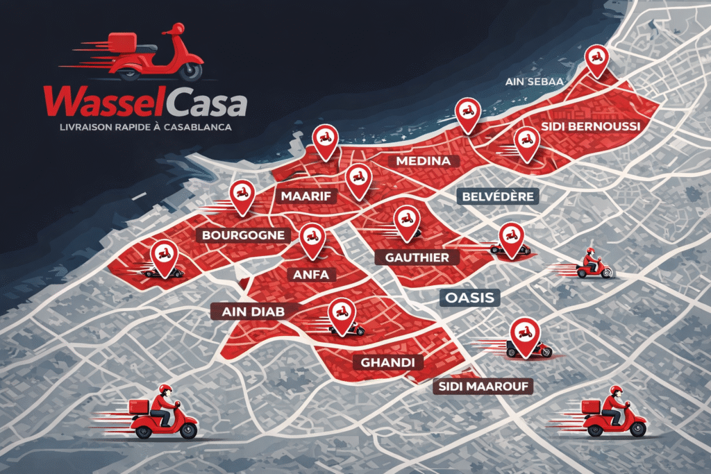 Service de livraison à Casablanca ​