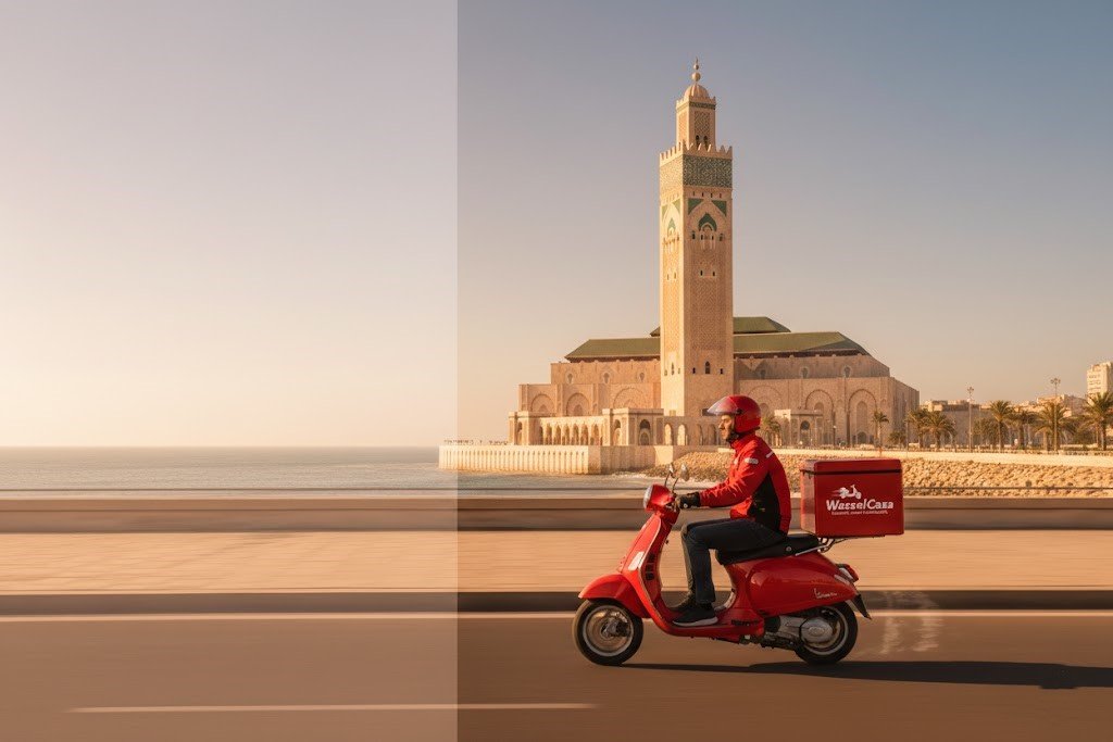 service de livraison à Casablanca